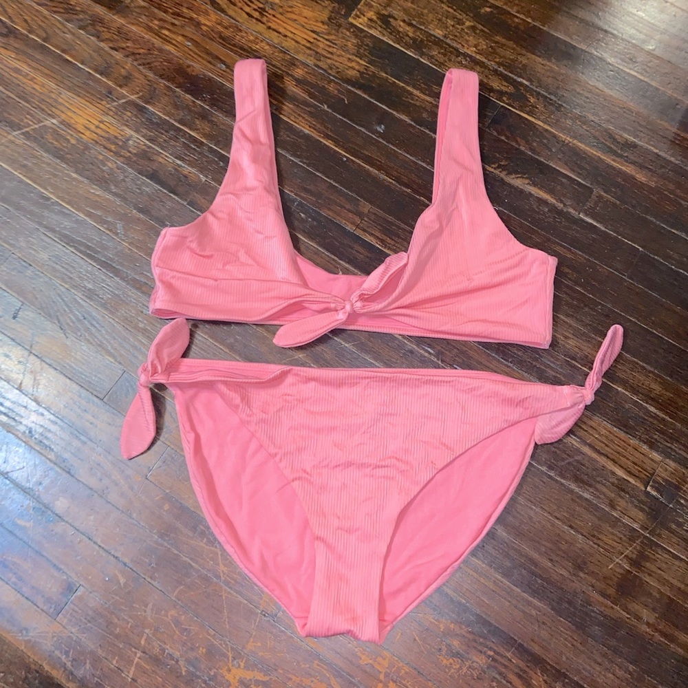 Blush Pink Girly Bowtie Bikini !